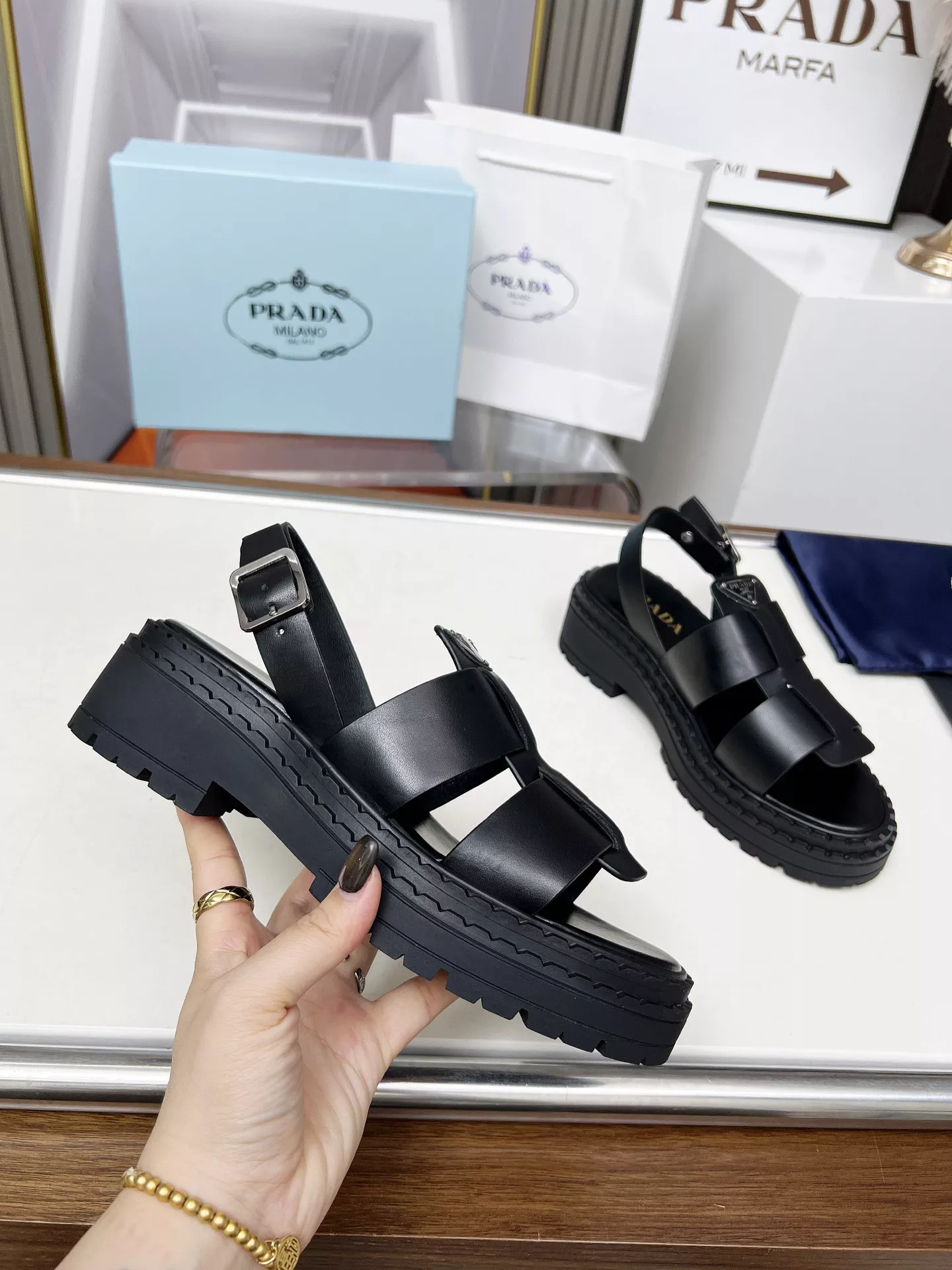 Refined 4716 Prada Sandal For Women