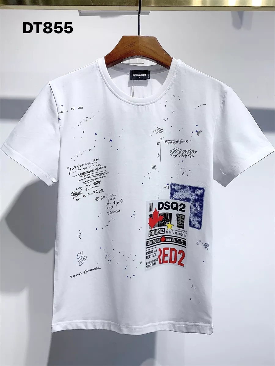 Refined 5016 Dsquared T-Shirts Short Sleeved For Men