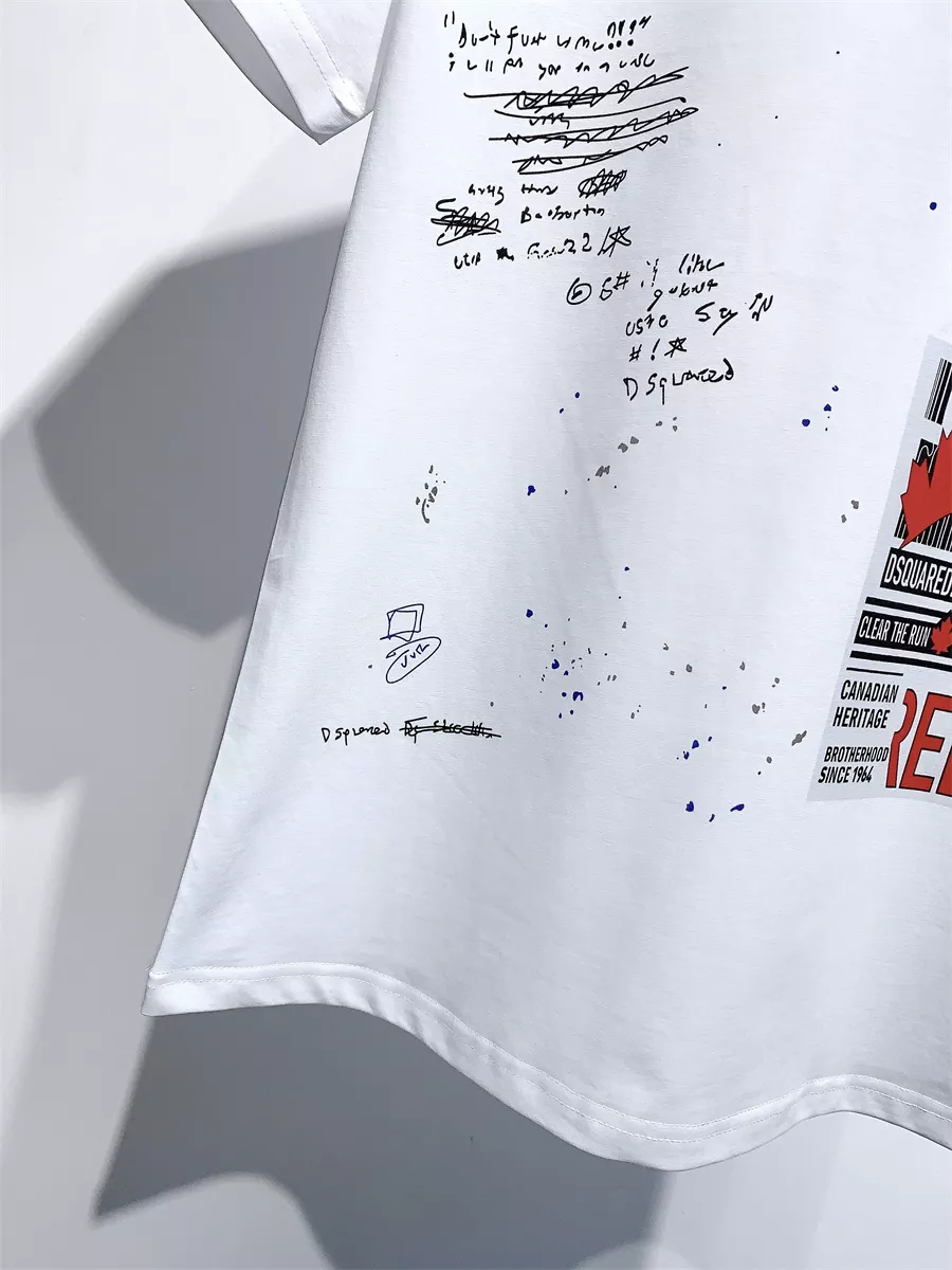 Refined 5016 Dsquared T-Shirts Short Sleeved For Men