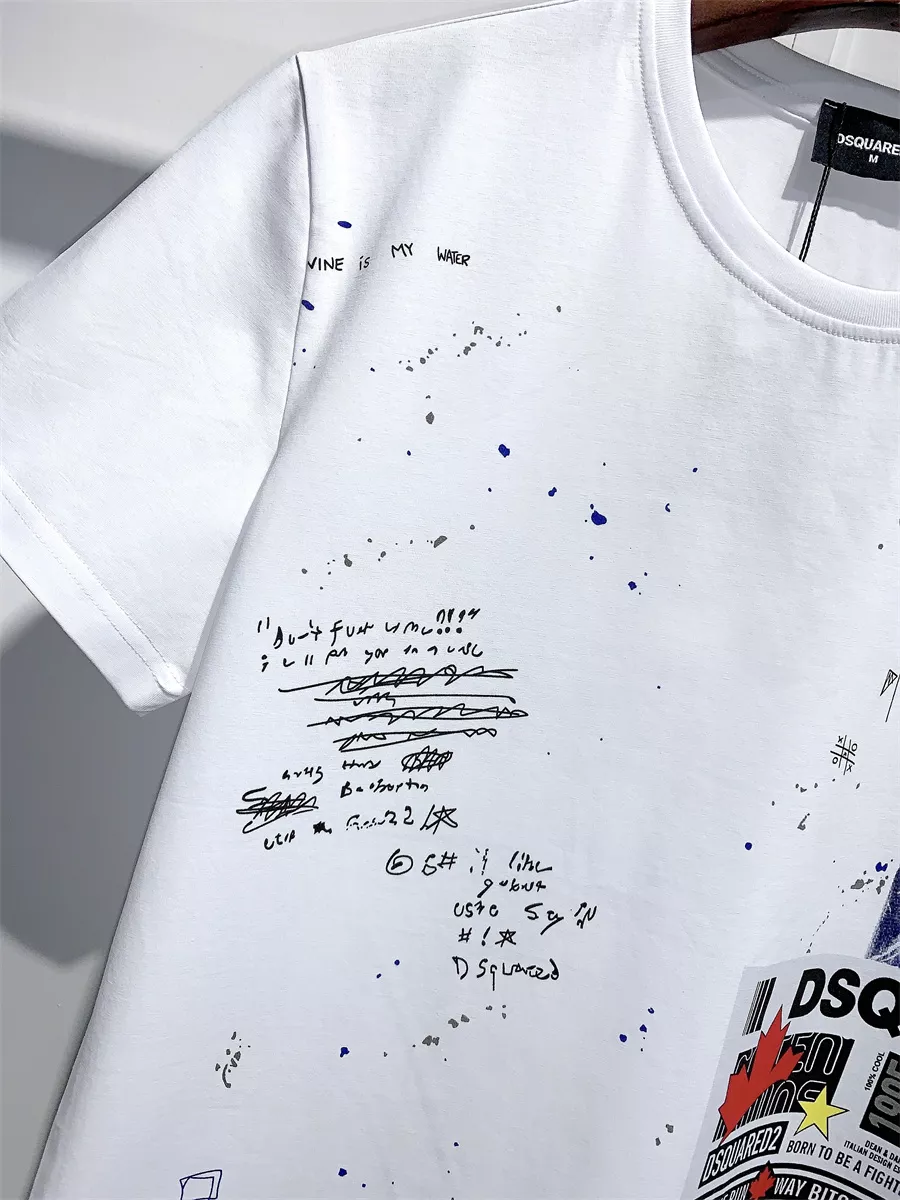 Refined 5016 Dsquared T-Shirts Short Sleeved For Men