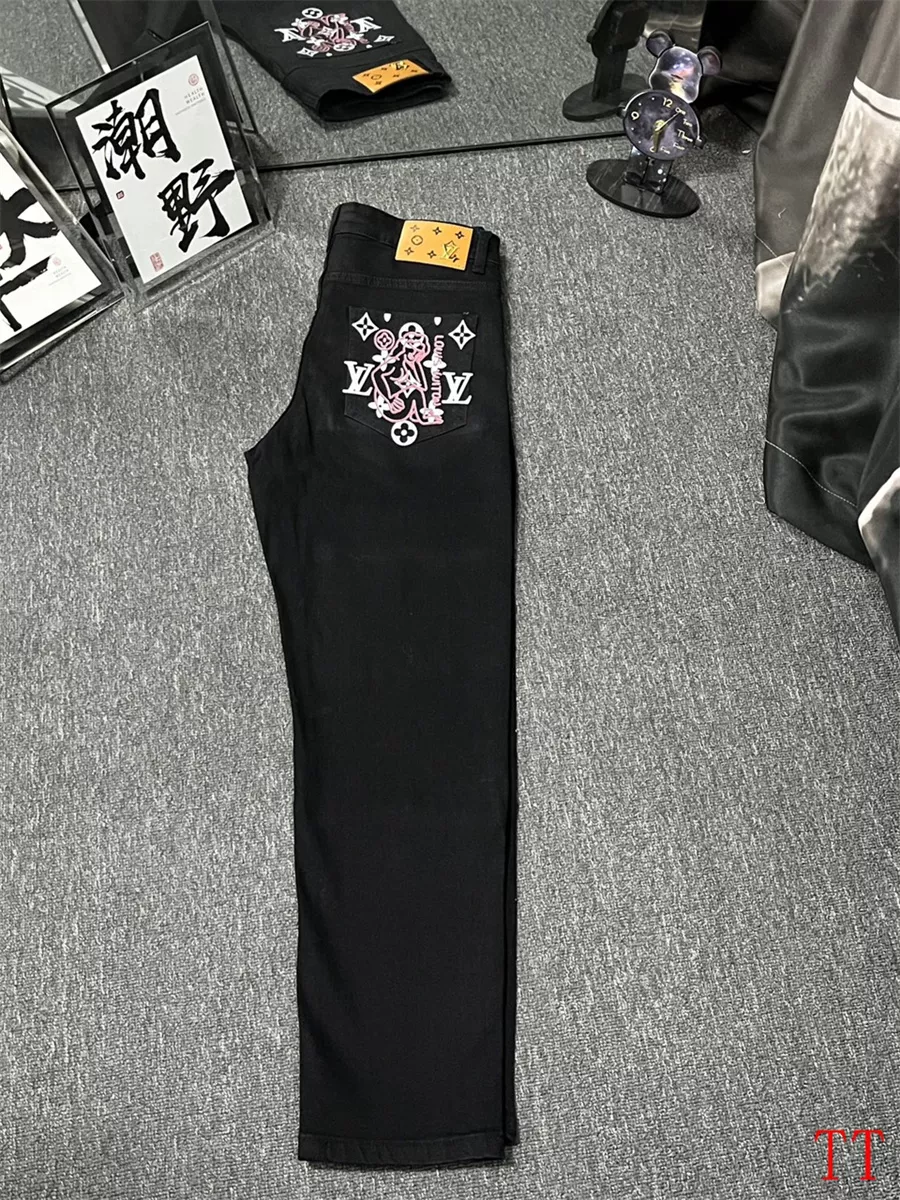 Refined 5075 Louis Vuitton LV Jeans For Men