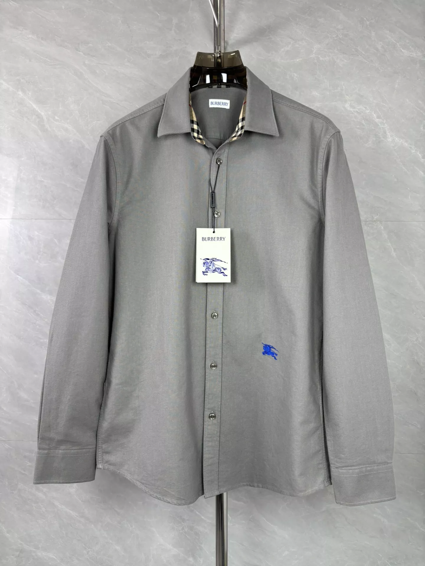 Refined 5188 Burberry Shirts Long Sleeved For Men