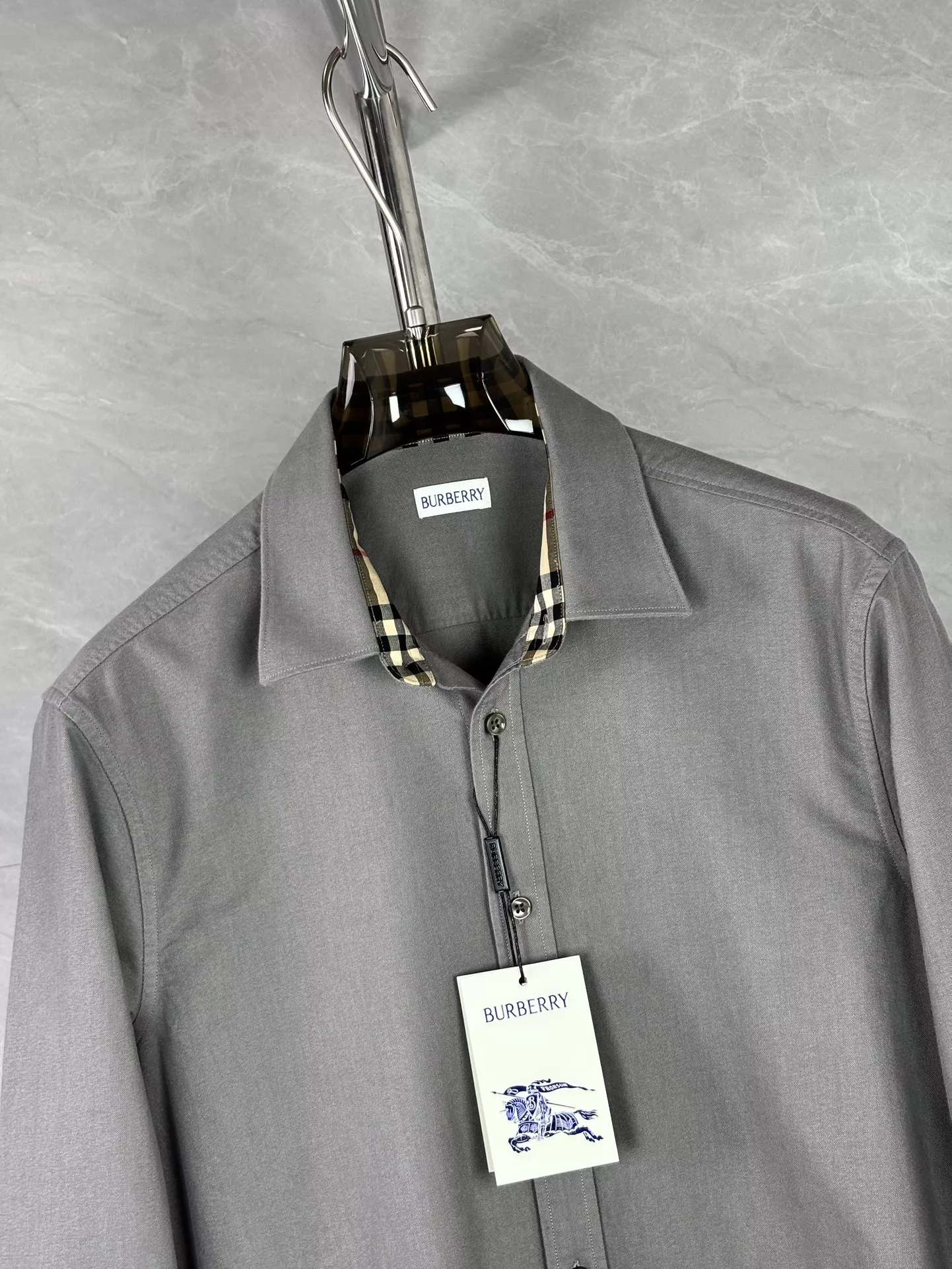 Refined 5188 Burberry Shirts Long Sleeved For Men