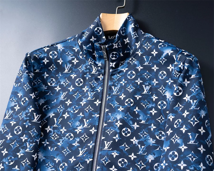 Refined 5264 Louis Vuitton LV Tracksuits Long Sleeved For Men