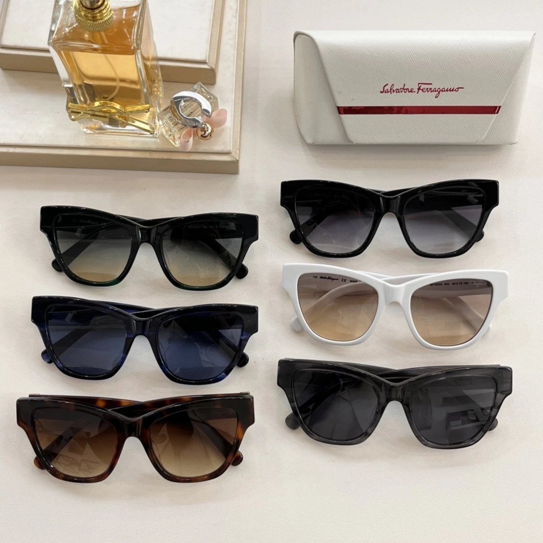 Refined 5452 Salvatore Ferragamo AAA Quality Sunglasses