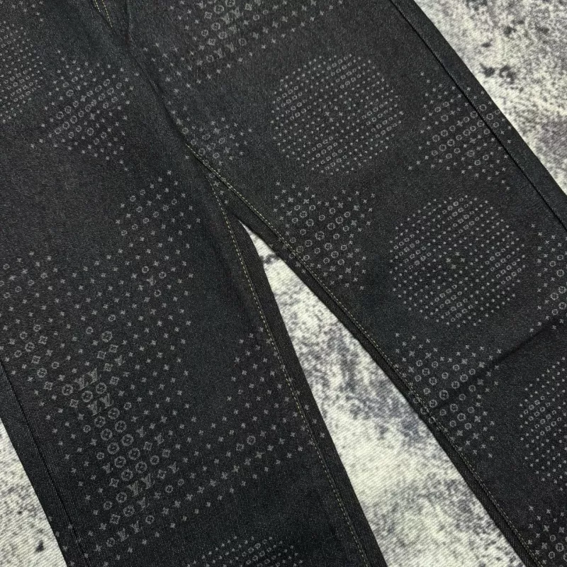 Refined 555 Louis Vuitton LV Jeans For Men