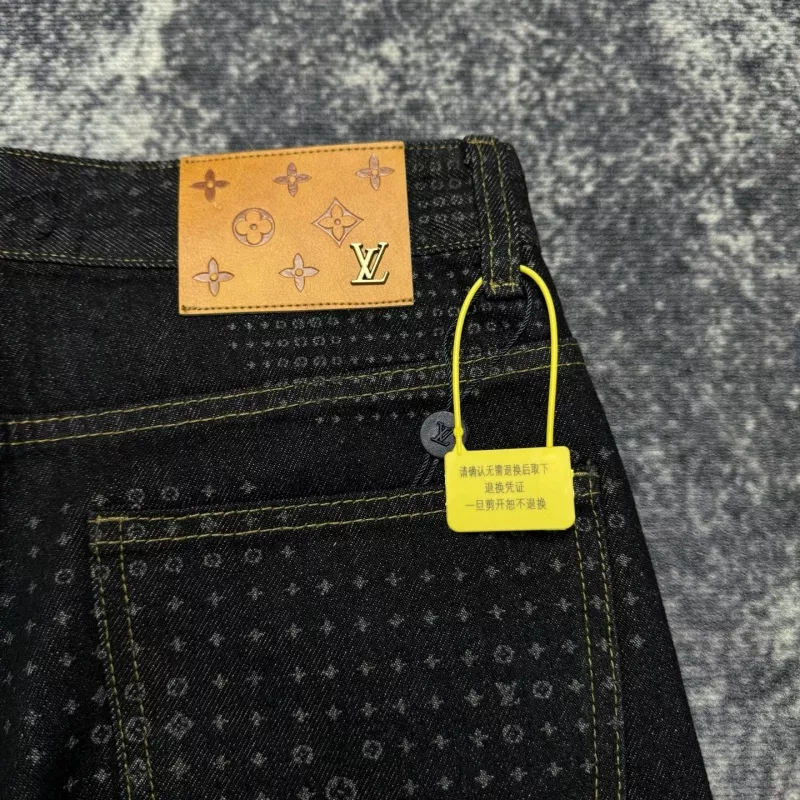 Refined 555 Louis Vuitton LV Jeans For Men