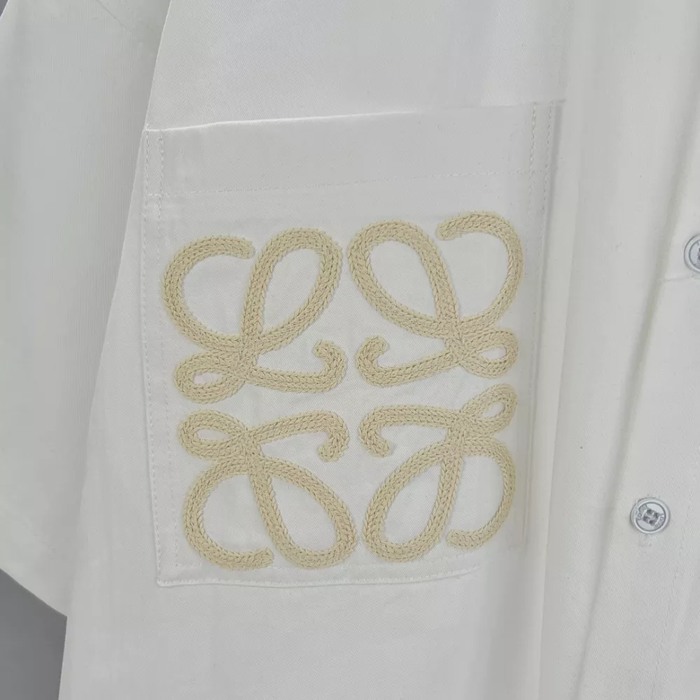 Refined 5622 LOEWE Shirts Short Sleeved For Unisex