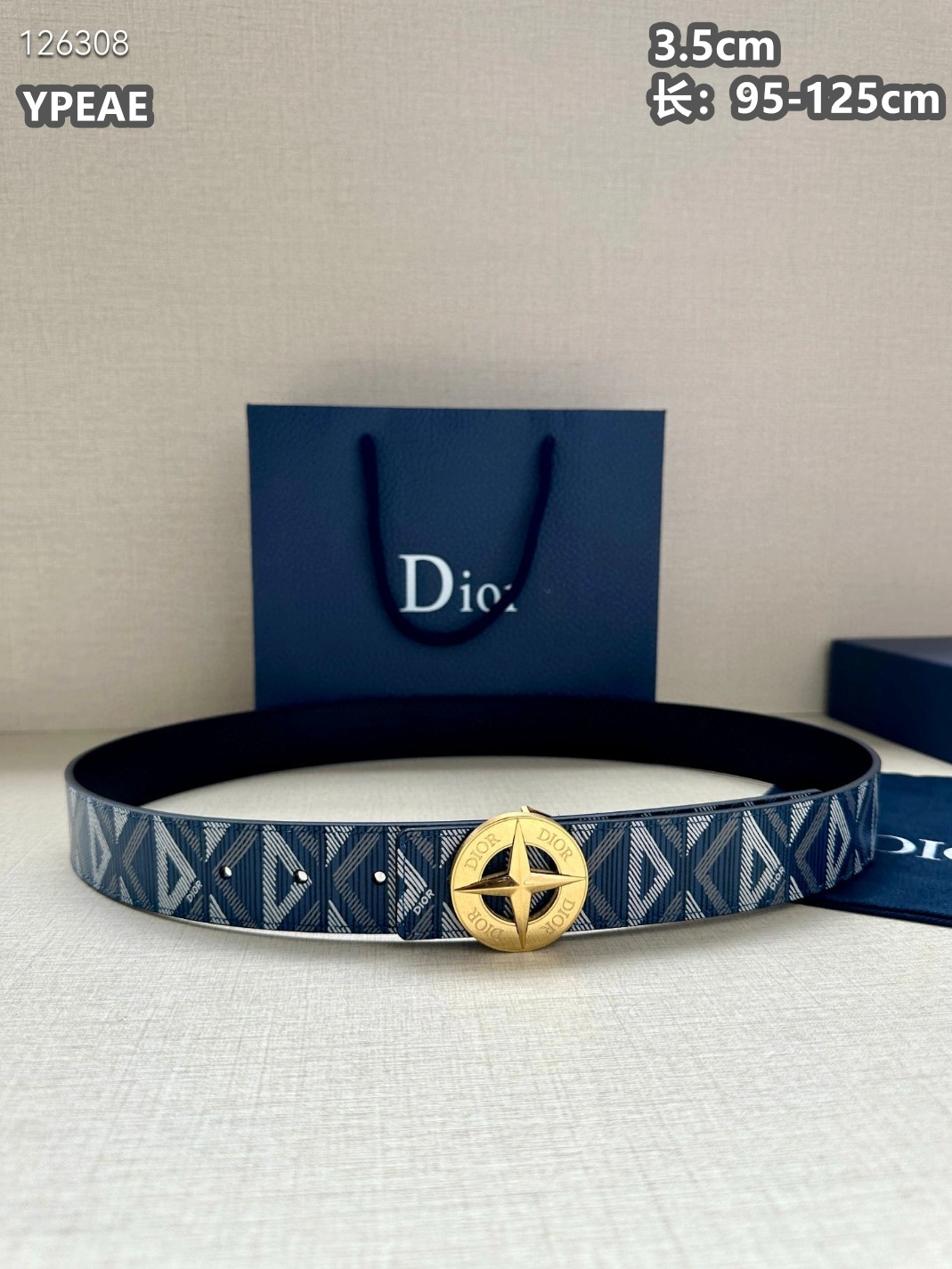 Refined 5651 Christian Dior AAA Quality Belts For Men