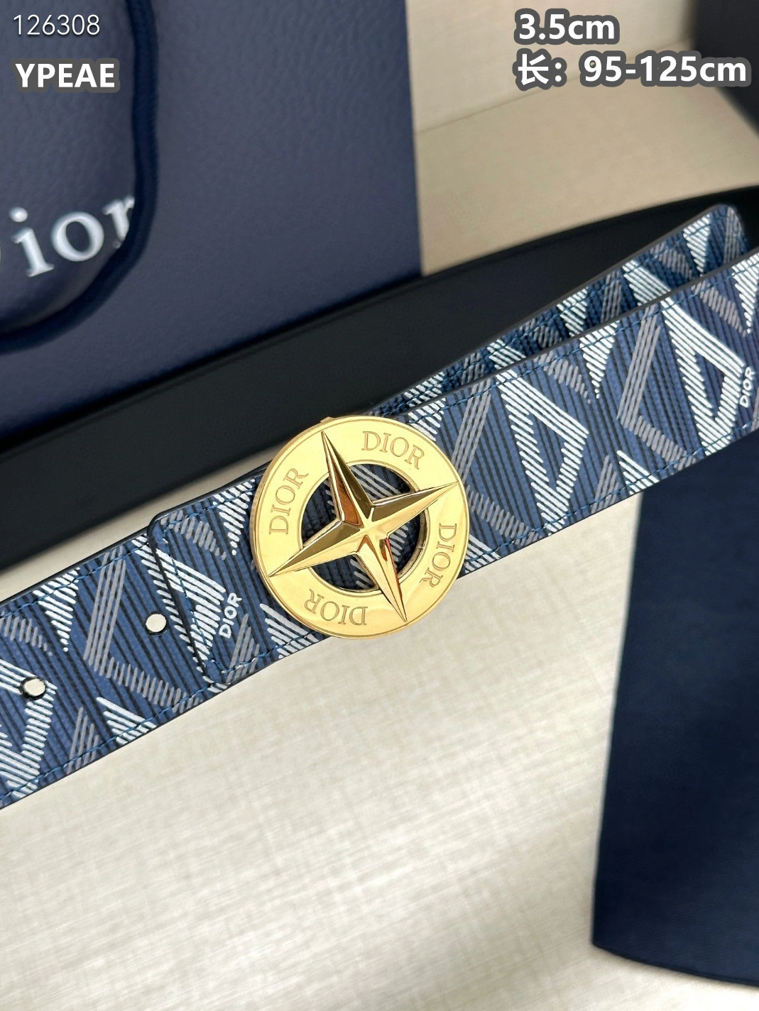 Refined 5651 Christian Dior AAA Quality Belts For Men