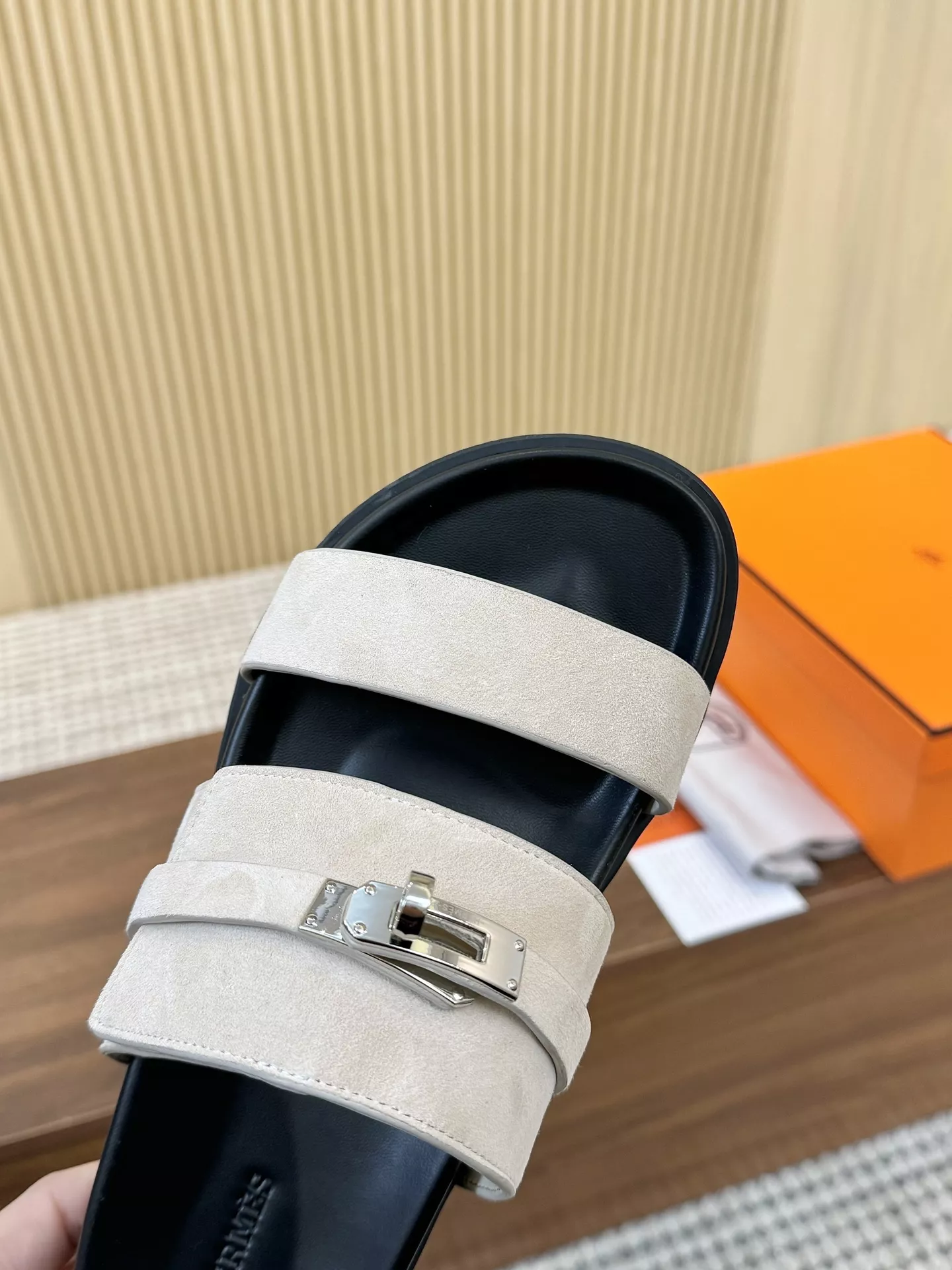 Refined 582 Hermes Slippers For Men
