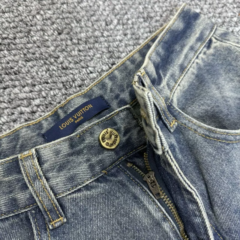 Refined 584 Louis Vuitton LV Jeans For Men