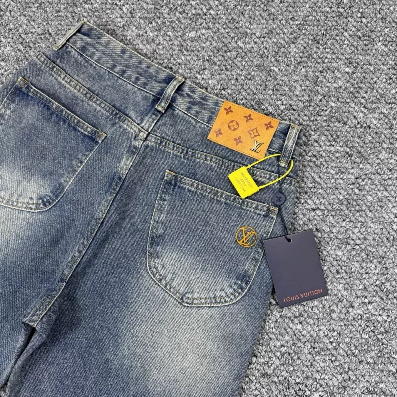 Refined 584 Louis Vuitton LV Jeans For Men