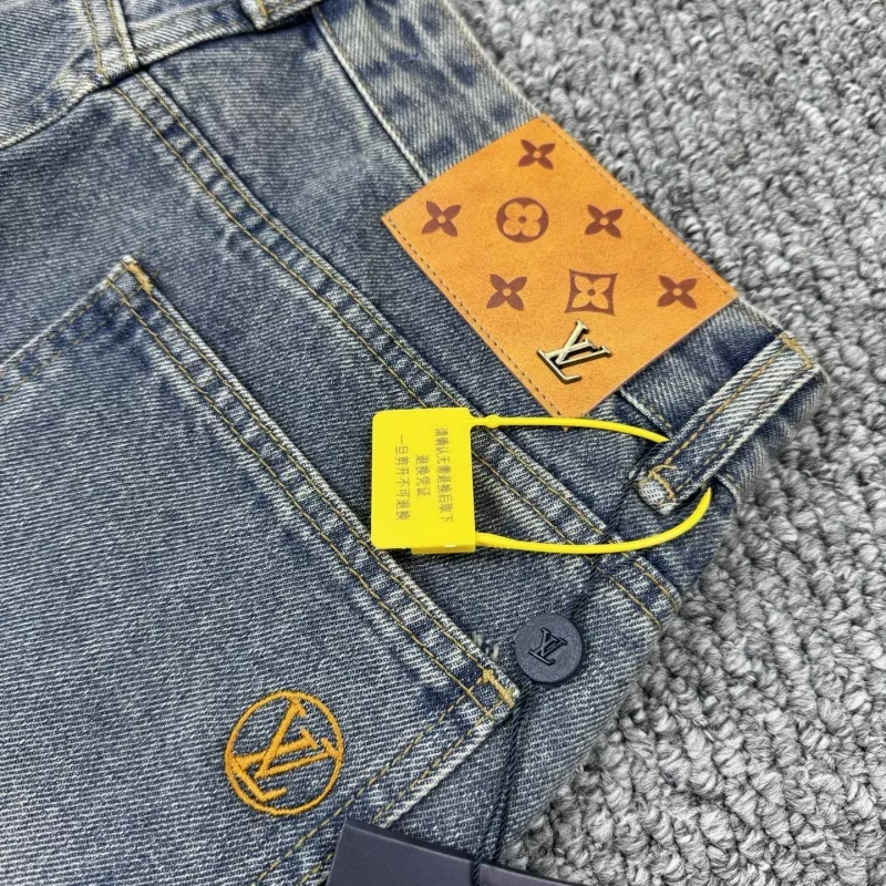 Refined 584 Louis Vuitton LV Jeans For Men
