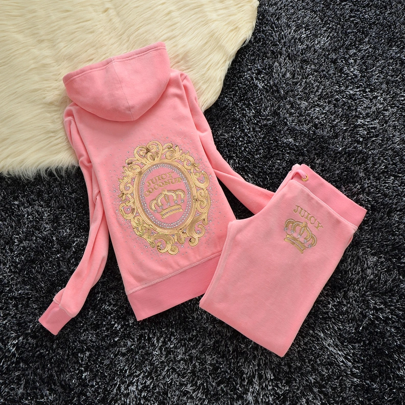 Refined 5875 Juicy Couture Tracksuits Long Sleeved For Women