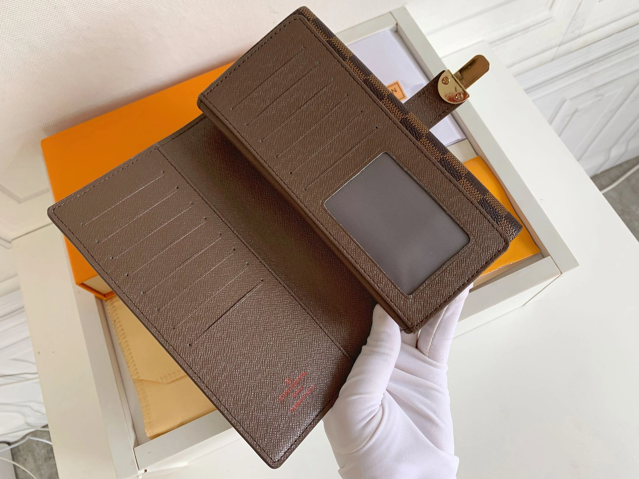 Refined 6128 Louis Vuitton LV Card Case For Women