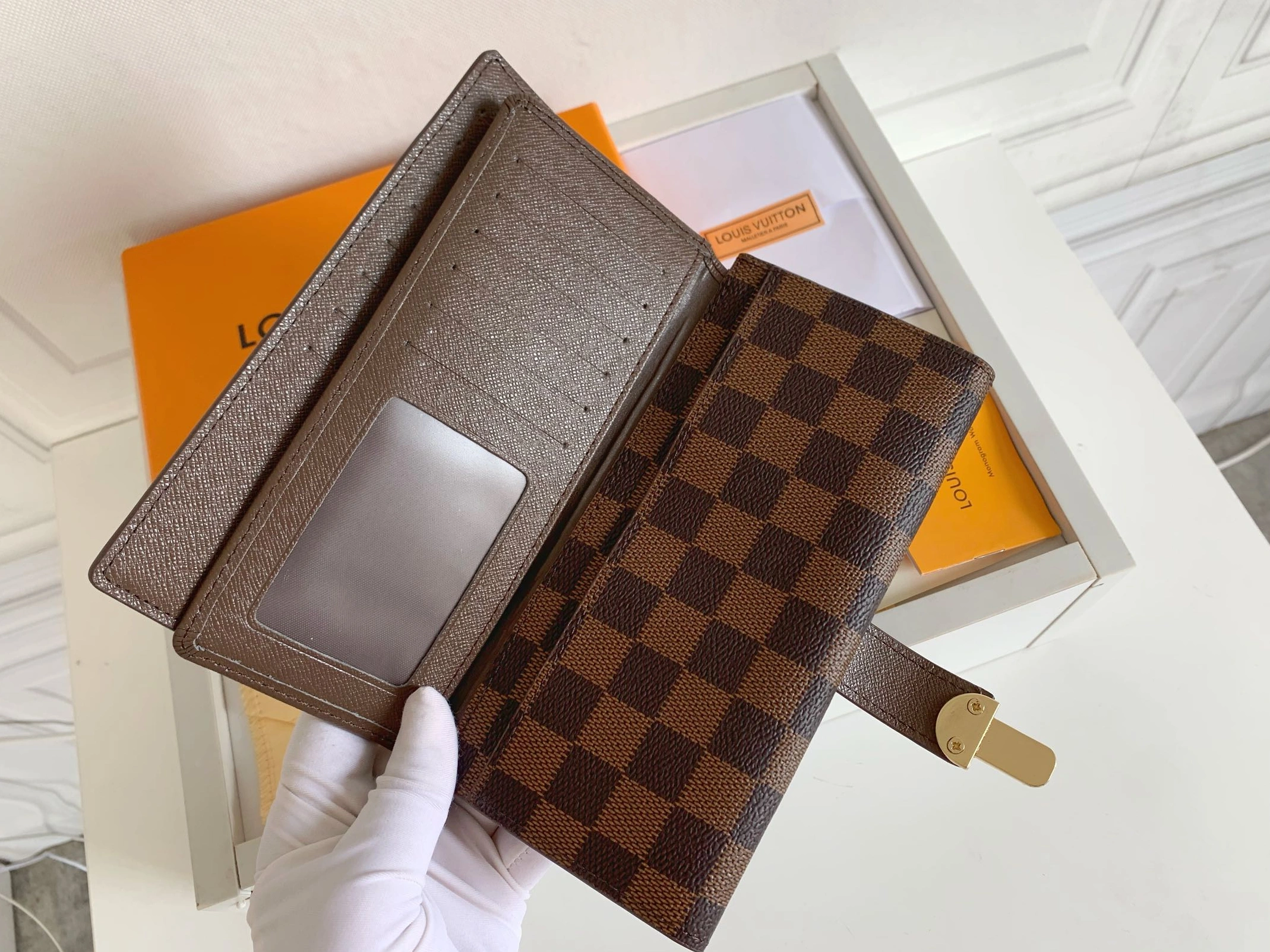Refined 6128 Louis Vuitton LV Card Case For Women
