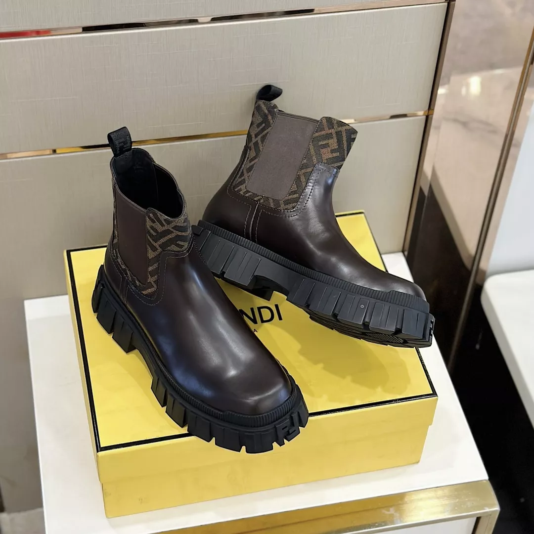 Refined 6310 Fendi Fashion Boots For Men