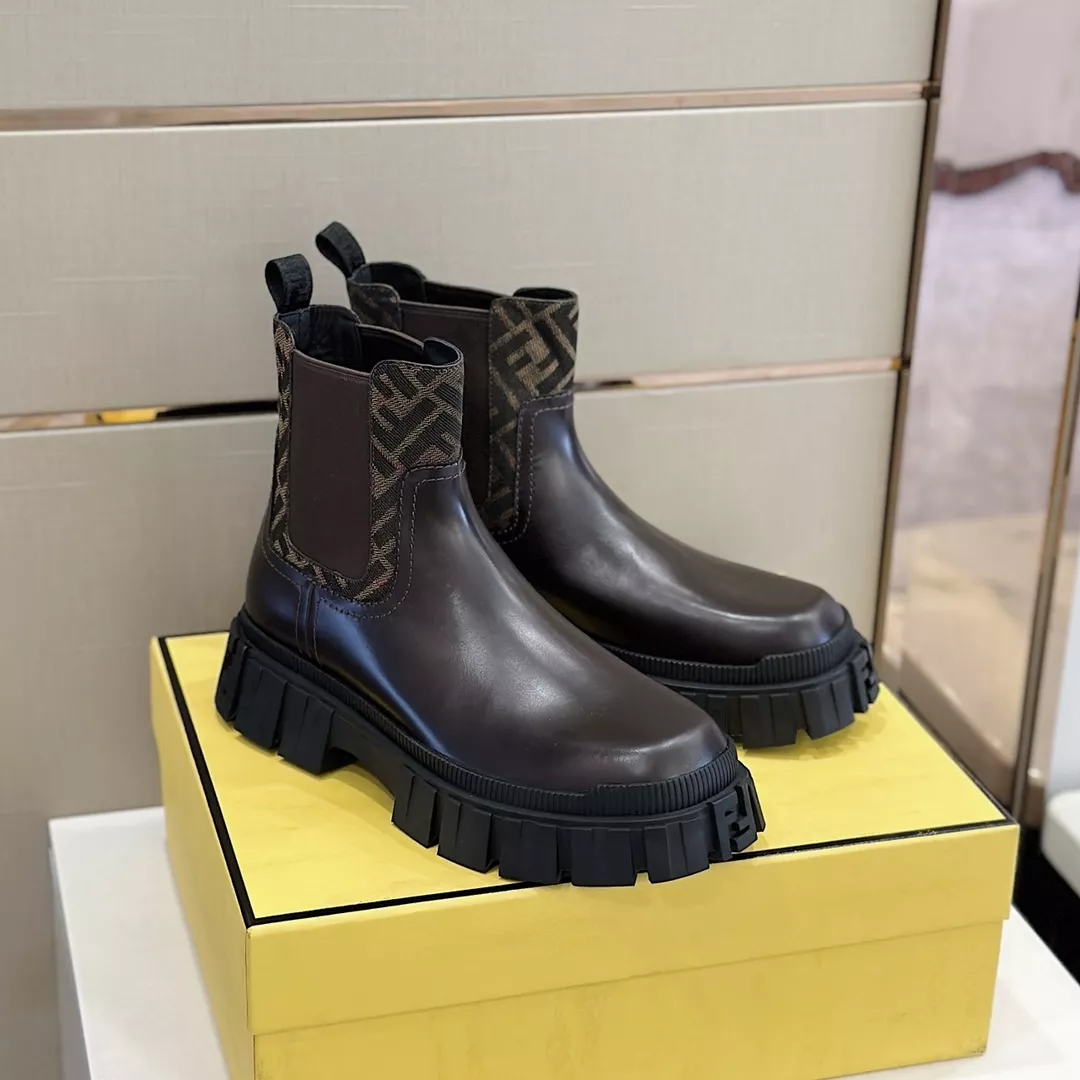 Refined 6310 Fendi Fashion Boots For Men