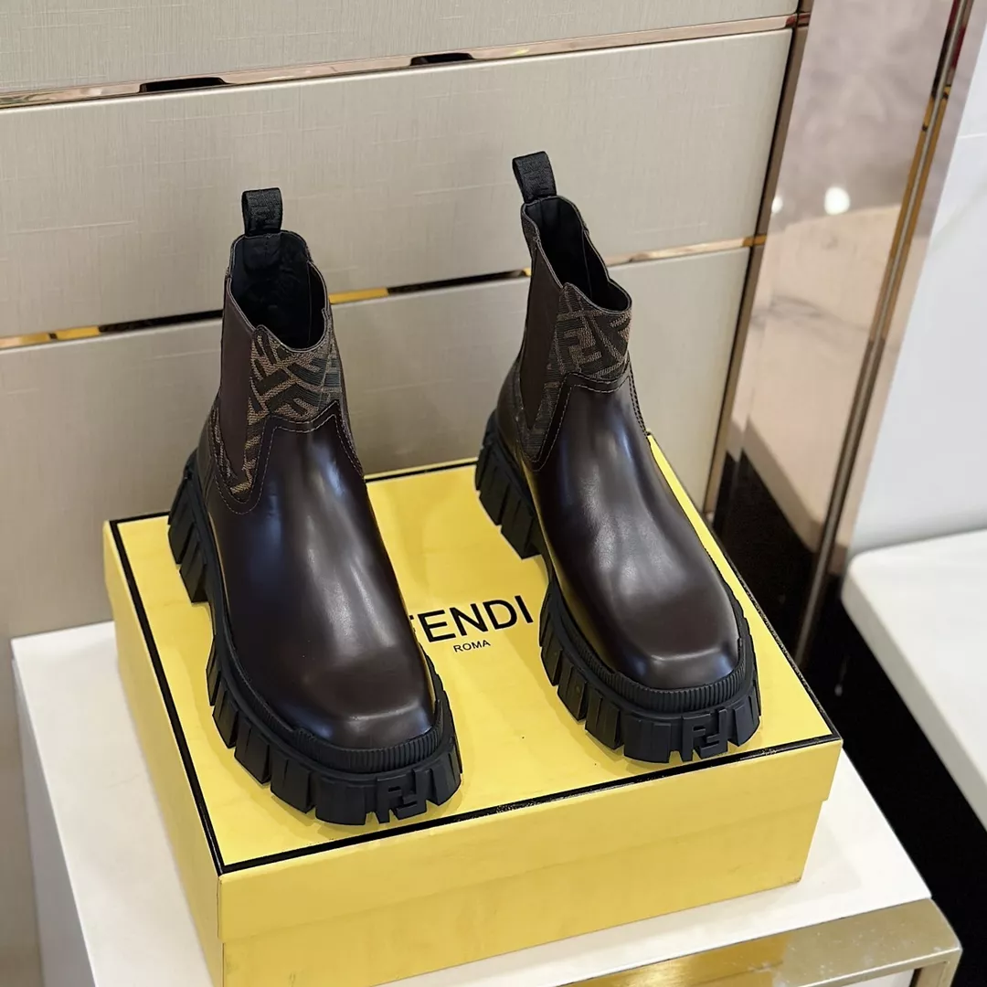 Refined 6310 Fendi Fashion Boots For Men