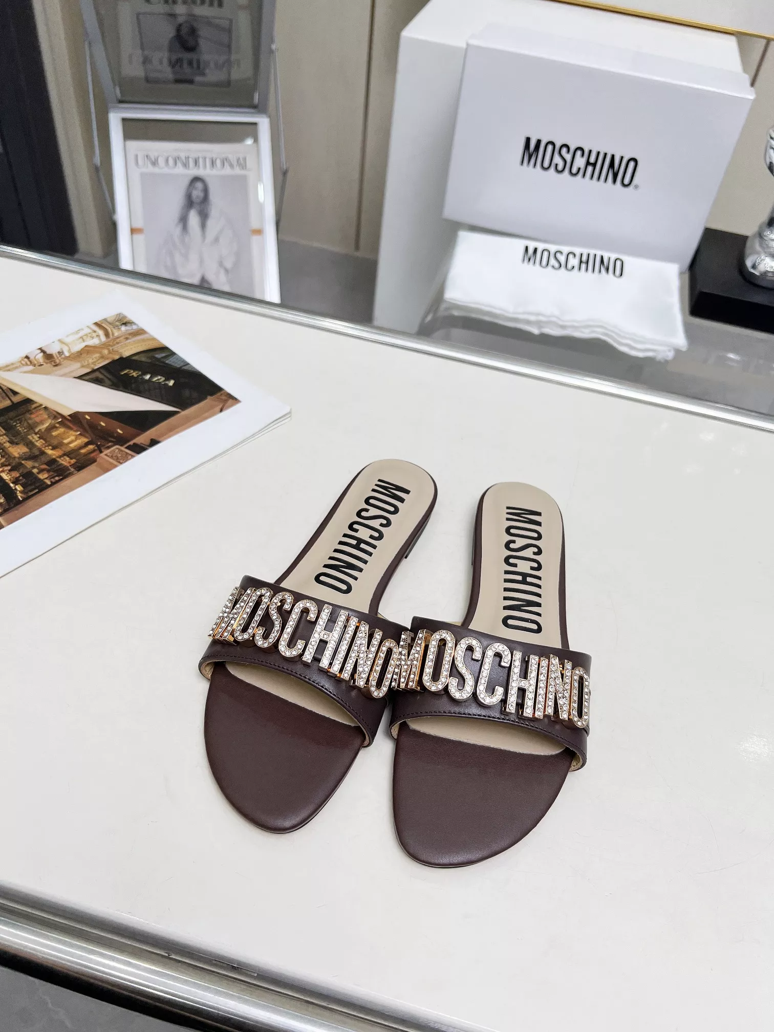 Refined 6353 Moschino Slippers For Women