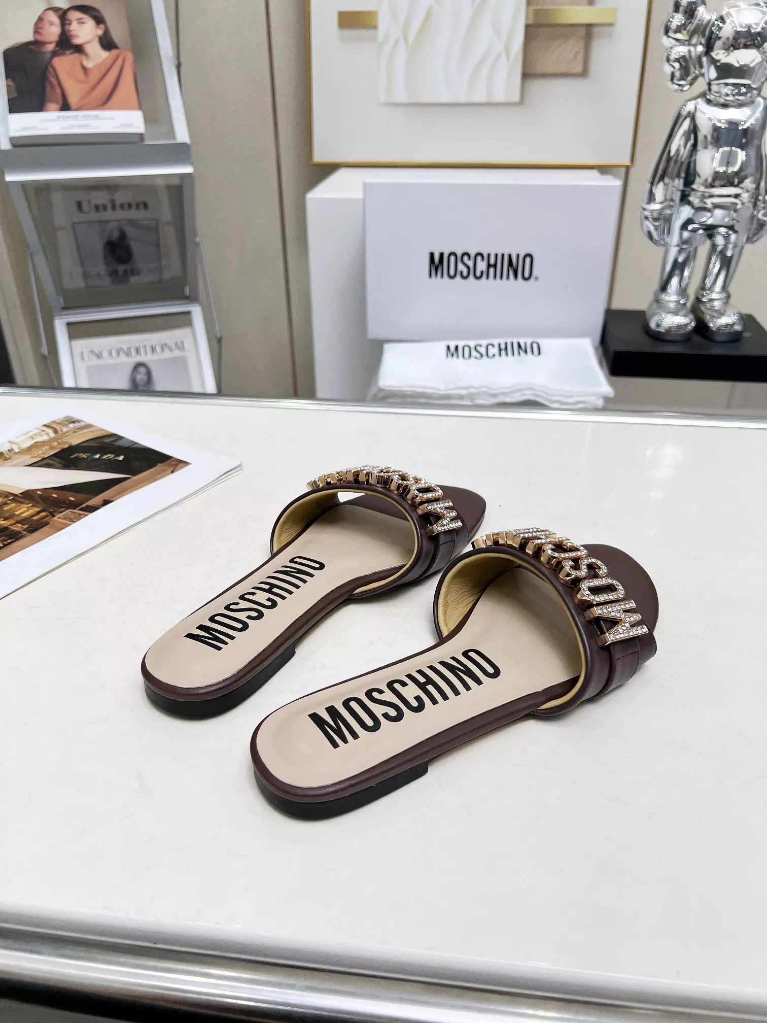 Refined 6353 Moschino Slippers For Women