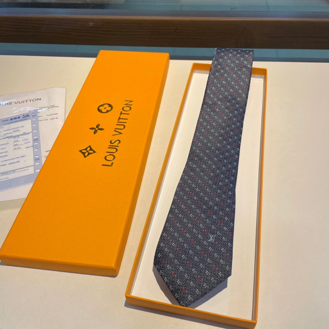 Refined 6611 Louis Vuitton LV Necktie For Men