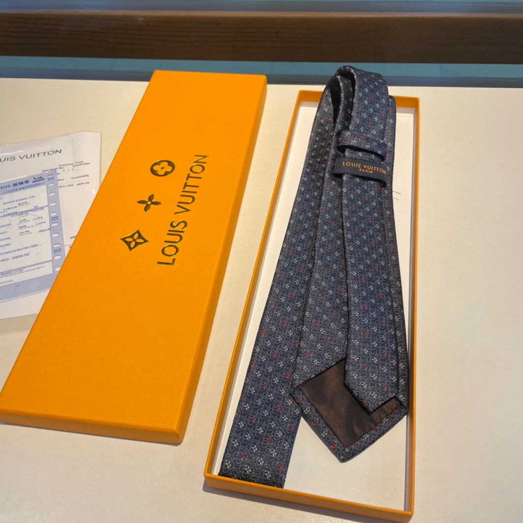 Refined 6611 Louis Vuitton LV Necktie For Men