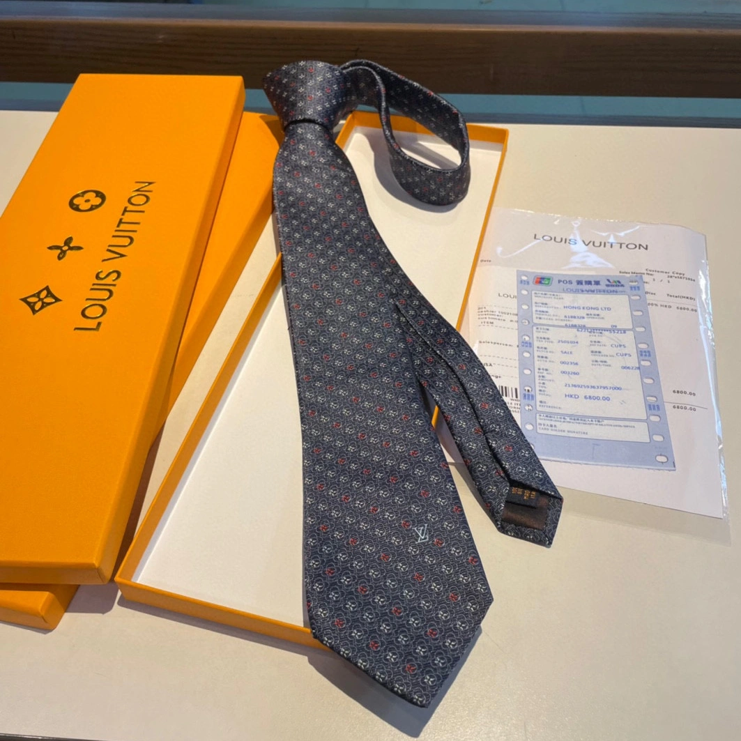 Refined 6611 Louis Vuitton LV Necktie For Men