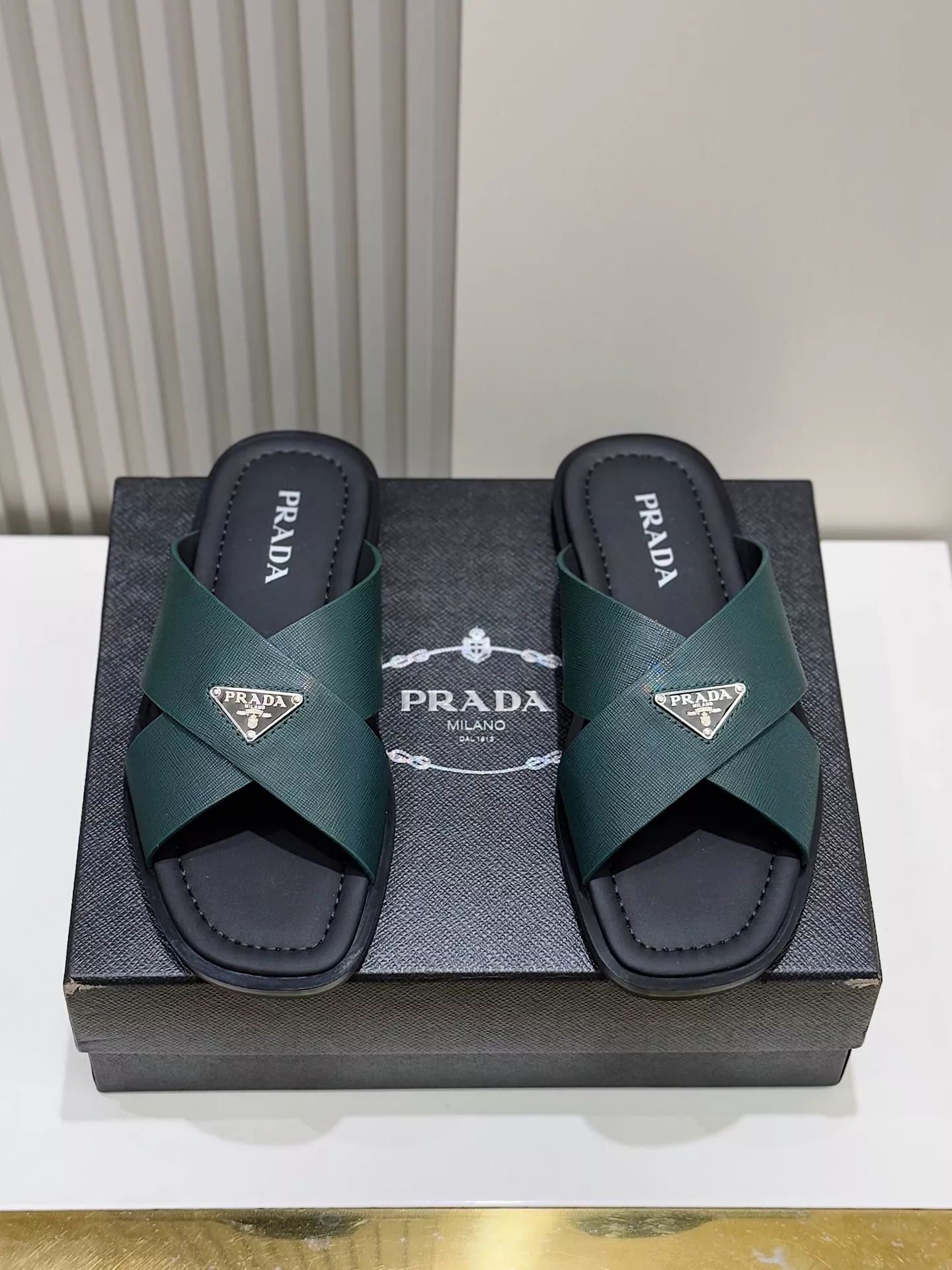 Refined 6678 Prada Slippers For Men