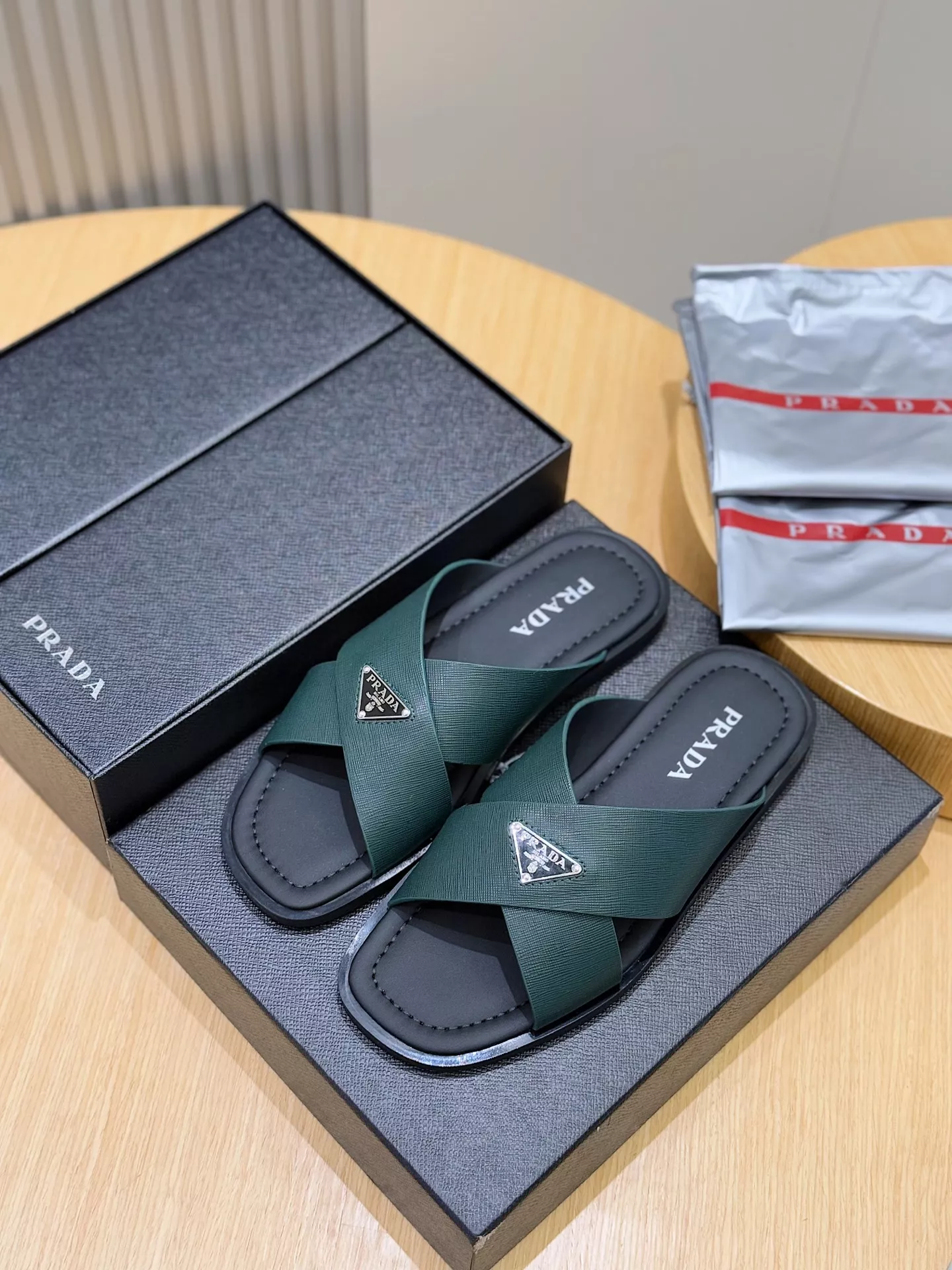 Refined 6678 Prada Slippers For Men