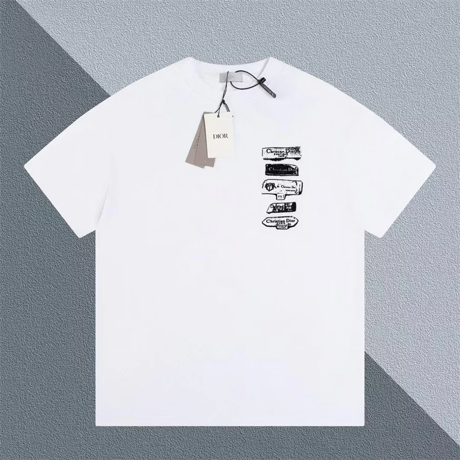 Refined 6779 Christian Dior T-Shirts Short Sleeved For Unisex