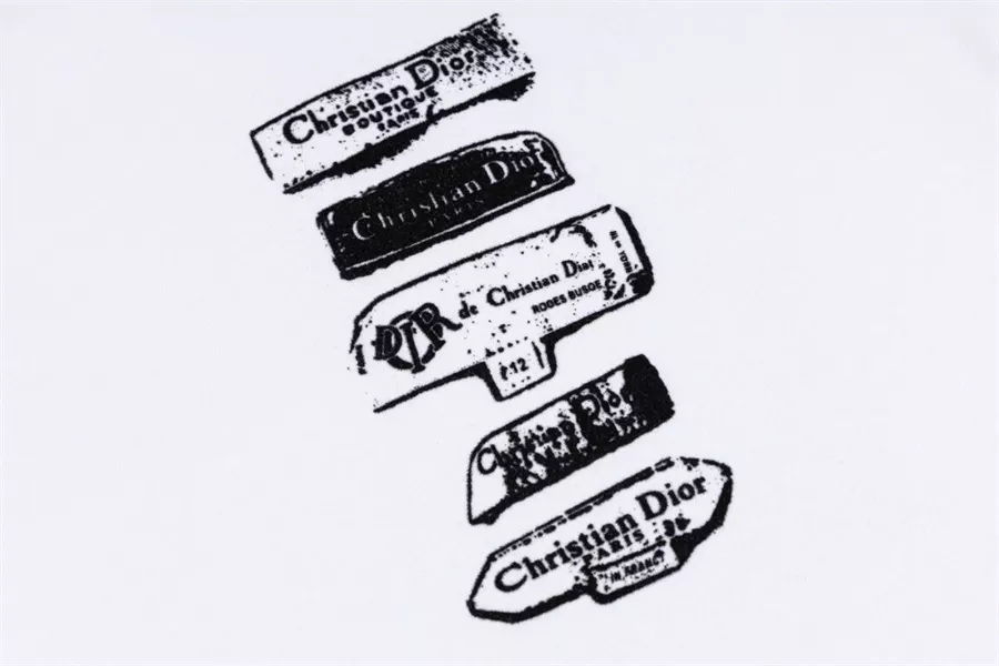 Refined 6779 Christian Dior T-Shirts Short Sleeved For Unisex