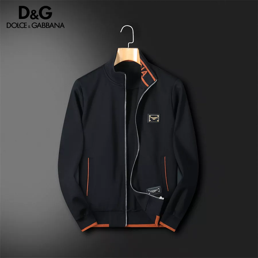 Refined 6970 Dolce & Gabbana D&G Tracksuits Long Sleeved For Men
