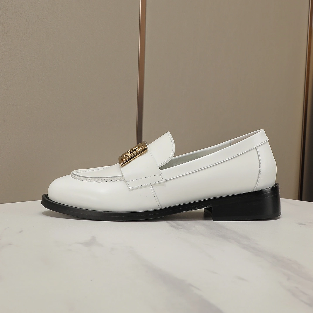 Refined 7078 Chanel Leather Shoes For Women