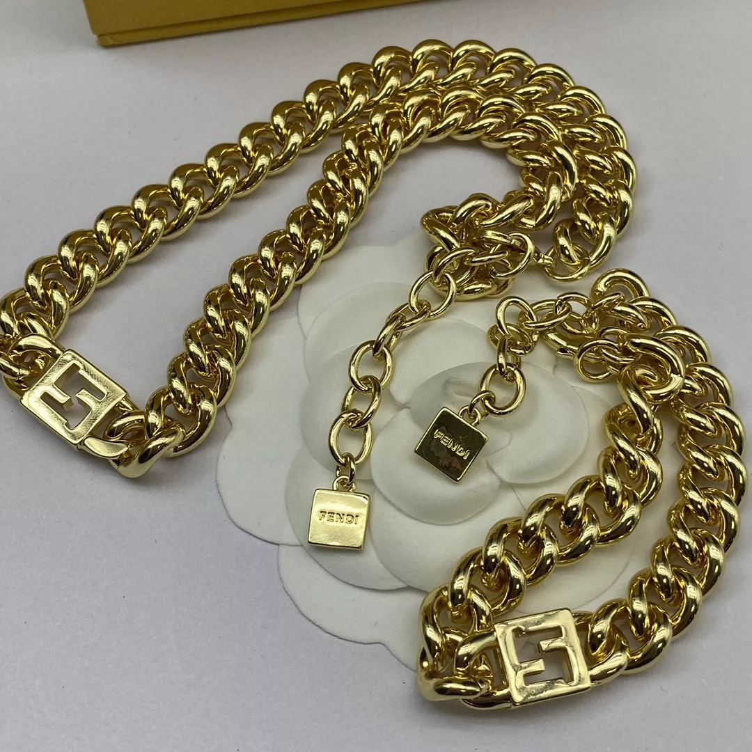 Refined 7277 Fendi Jewelry Set