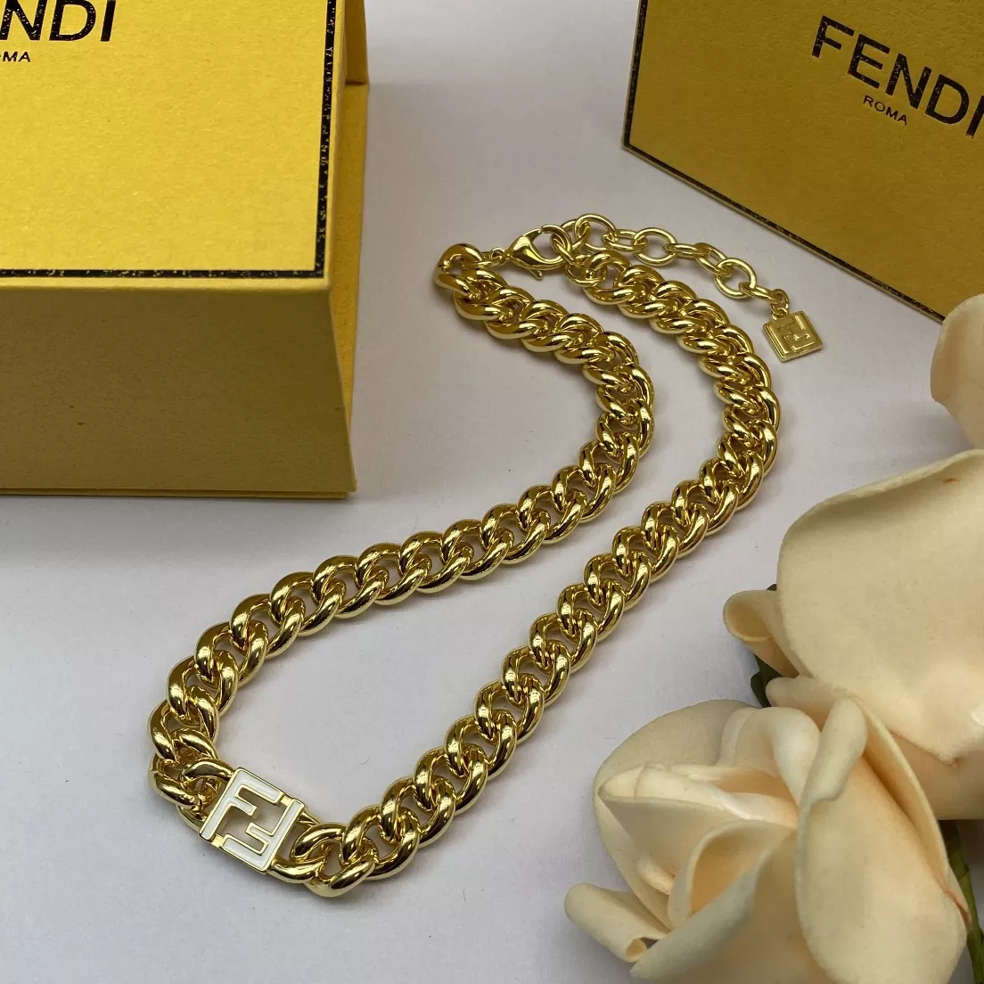 Refined 7277 Fendi Jewelry Set