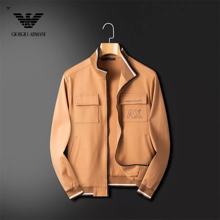 Refined 7319 Armani Tracksuits Long Sleeved For Men