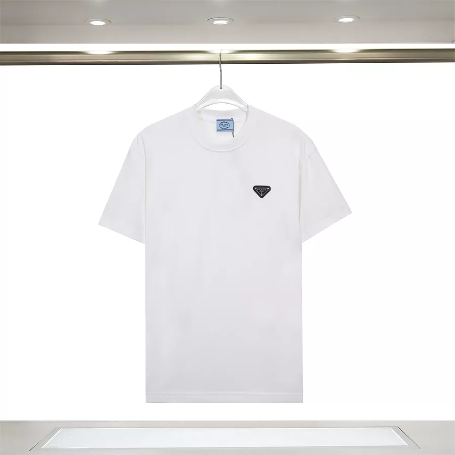 Refined 7335 Prada T-Shirts Short Sleeved For Unisex