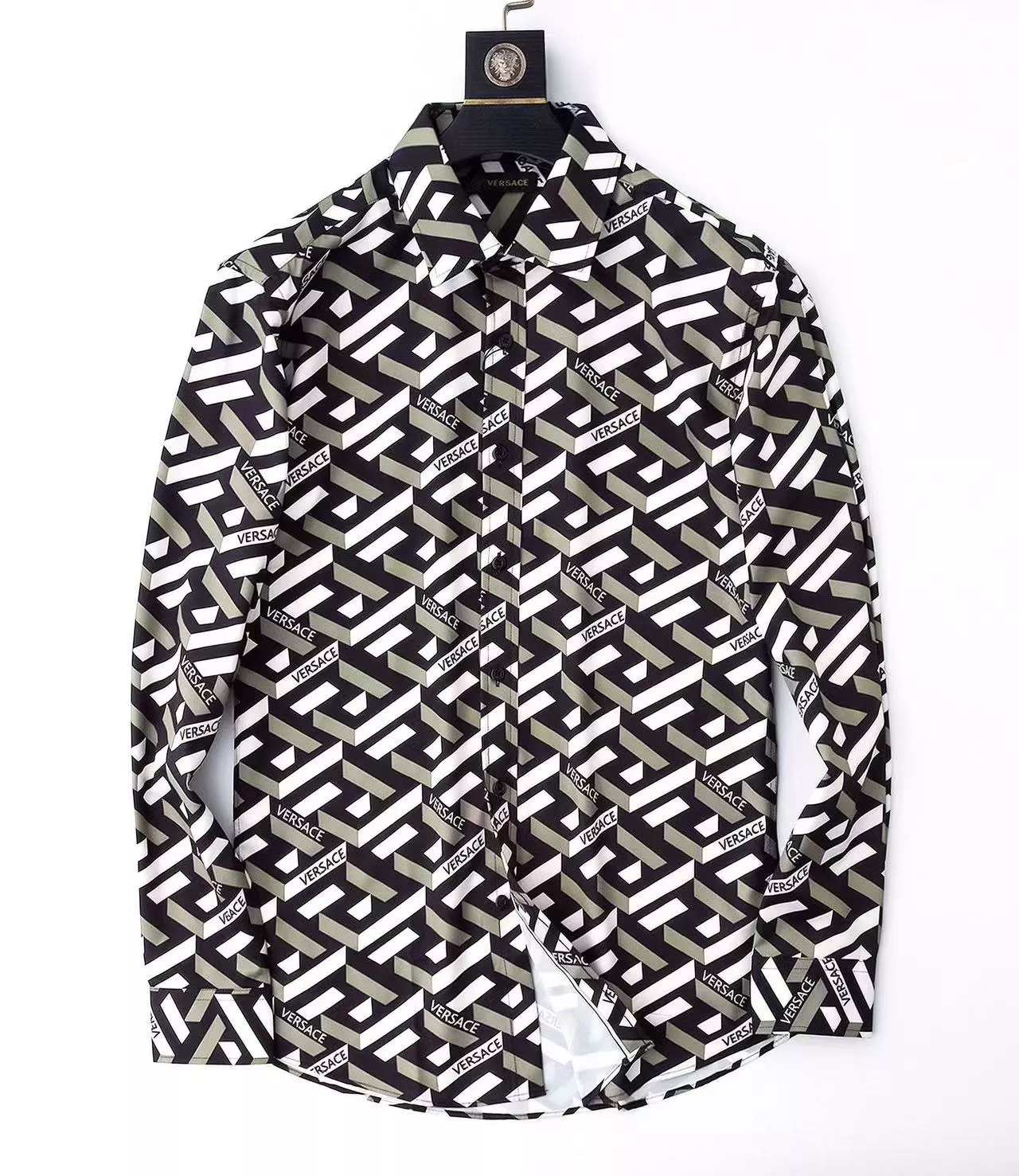 Refined 7351 Versace Shirts Long Sleeved For Men