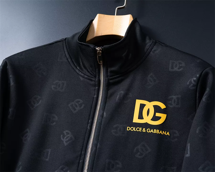 Refined 7568 Dolce & Gabbana D&G Tracksuits Long Sleeved For Men