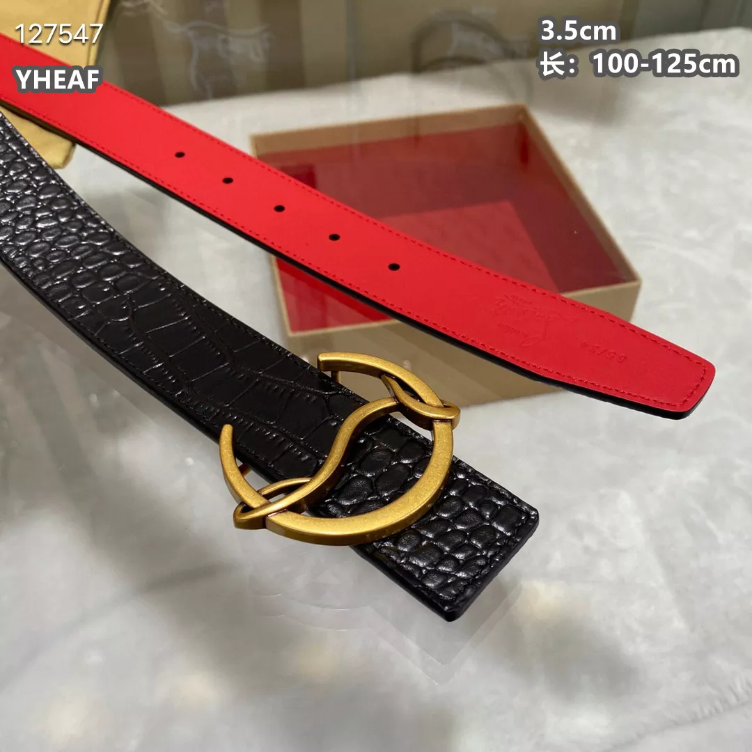 Refined 7749 Christian Louboutin CL AAA Quality Belts For Unisex