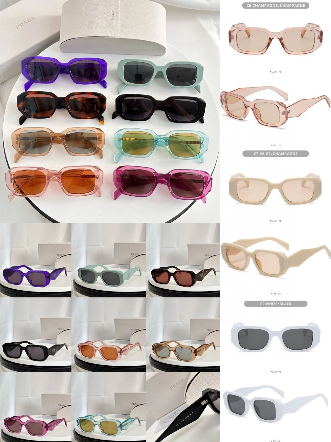 Refined 8042 Prada AAA Quality Sunglasses