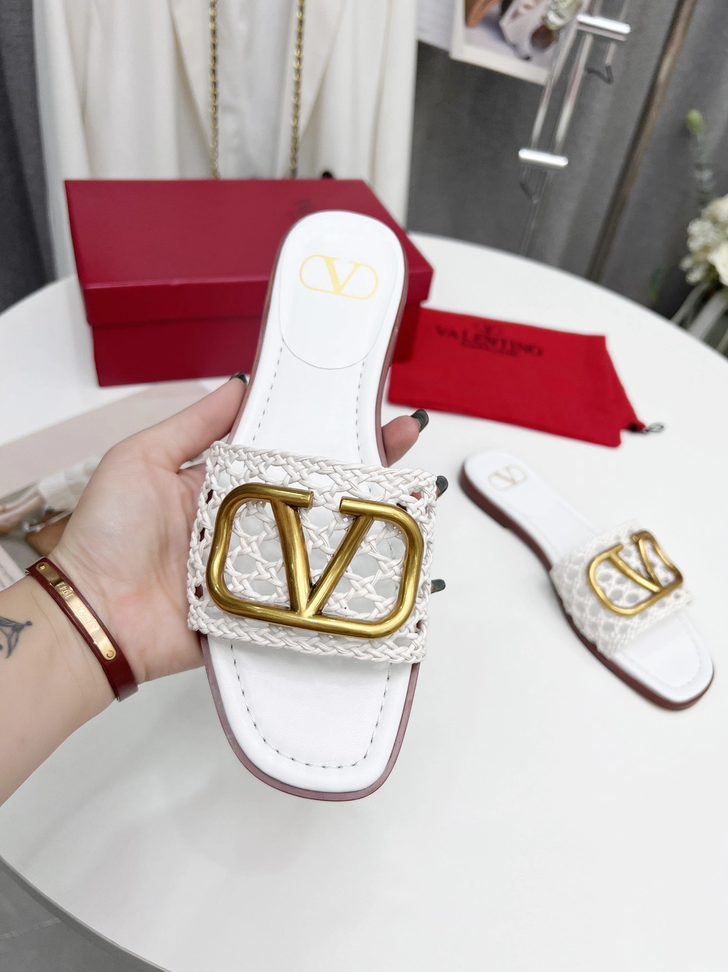 Refined 8048 Valentino Slippers For Women