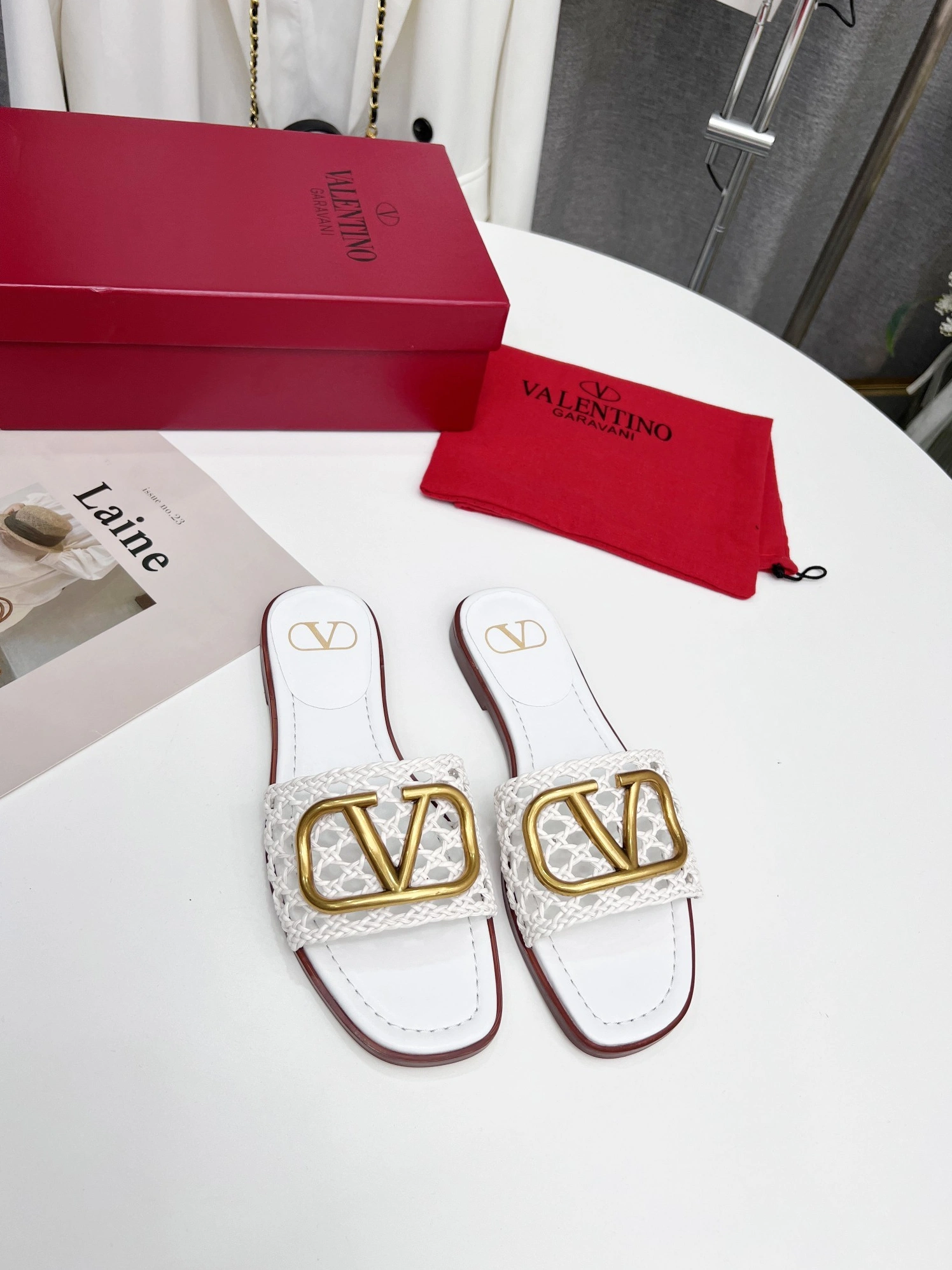 Refined 8048 Valentino Slippers For Women