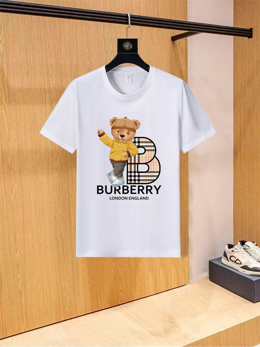 Refined 8103 Burberry T-Shirts Short Sleeved For Unisex