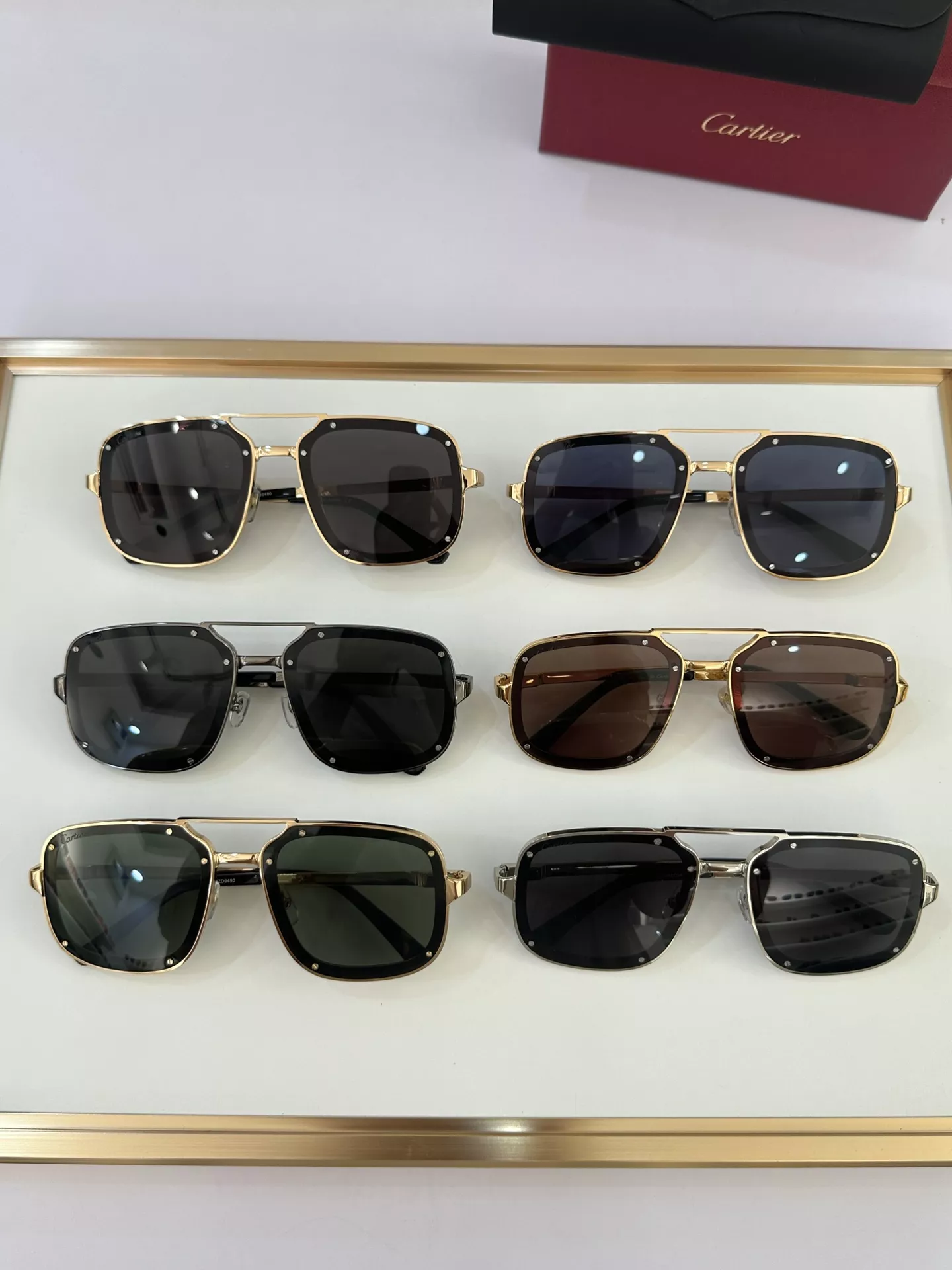 Refined 8219 Cartier AAA Quality Sunglassess