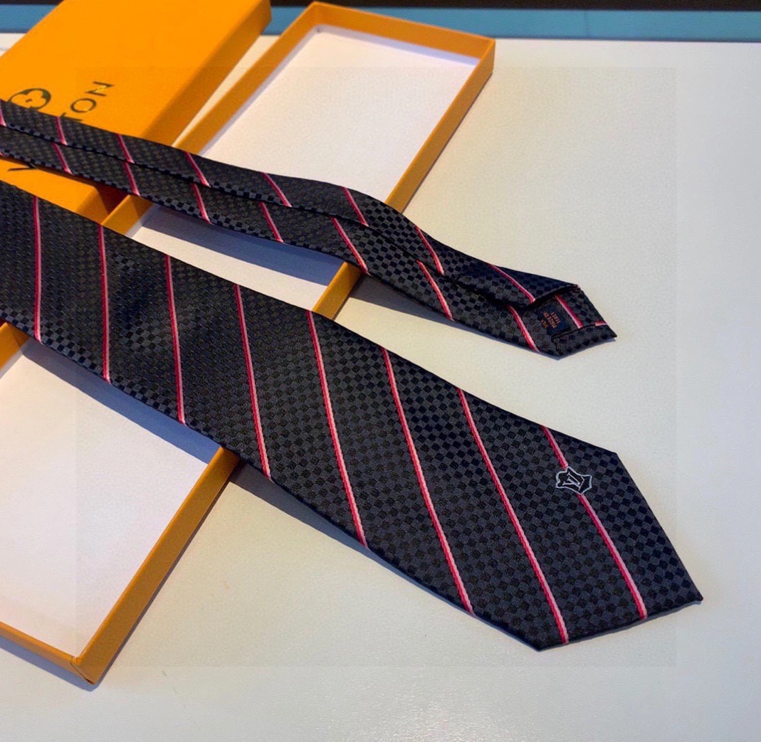 Refined 8225 Louis Vuitton LV Necktie For Men