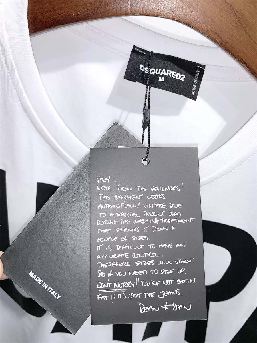 Refined 8270 Dsquared T-Shirts Short Sleeved For Men