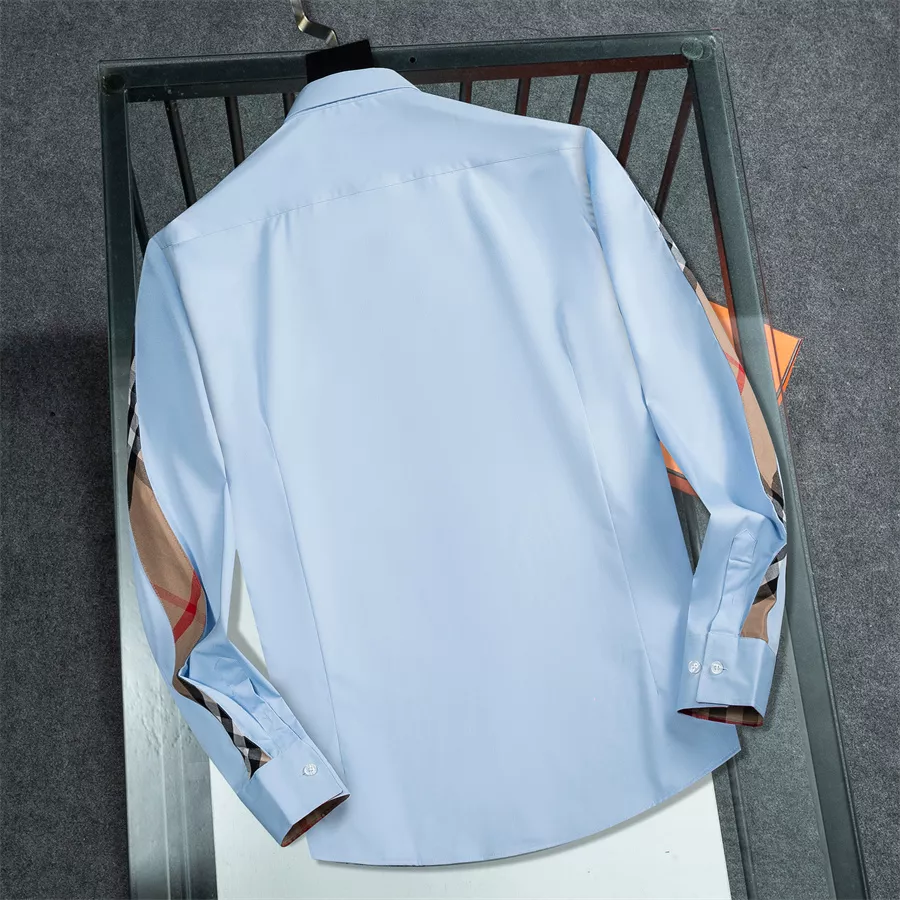 Refined 8322 Burberry Shirts Long Sleeved For Men